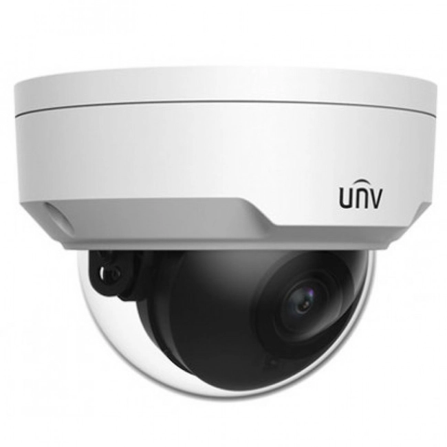 IP видеокамера UNV IPC322SB-DF28K-I0-RU (Купольная, Внутренней установки, Проводная, Фиксированный объектив, 2.8 мм, 1/2.8", 2 Мп ~ 1920×1080 Full HD)