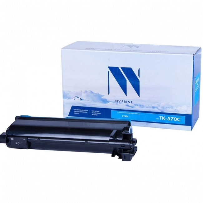 Лазерный картридж NV Print TK-570 Cyan NV-TK570C