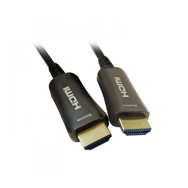 Аксессуар для фото и видео Digma аудио-видео кабель HDMI 2.0 AOC HDMI (m)/HDMI (m) 50м BHP AOC 2.0-50