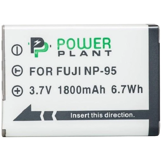 Аксессуар для фото и видео PowerPlant Аккумулятор Fuji NP-95 1800mAh DV00DV1191