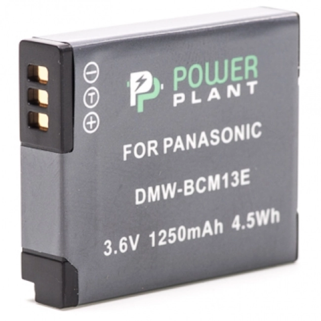 Аксессуар для фото и видео PowerPlant Аккумулятор Panasonic DMW-BCM13E 1250mAh DV00DV1381