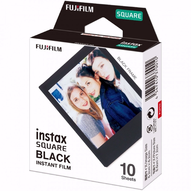 Аксессуар для фото и видео FUJIFILM Фотопленка Instax Black Frame (10 шт.)
