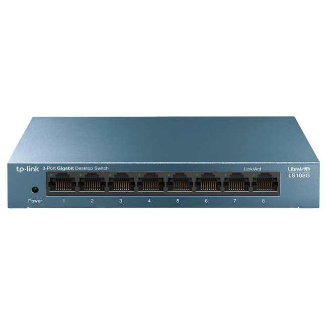 Коммутатор TP-Link TL-LS108G LS108G(UN) (1000 Base-TX (1000 мбит/с))