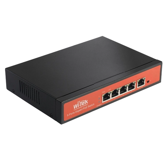 Коммутатор Wi-Tek WI-PS305G (1000 Base-TX (1000 мбит/с))