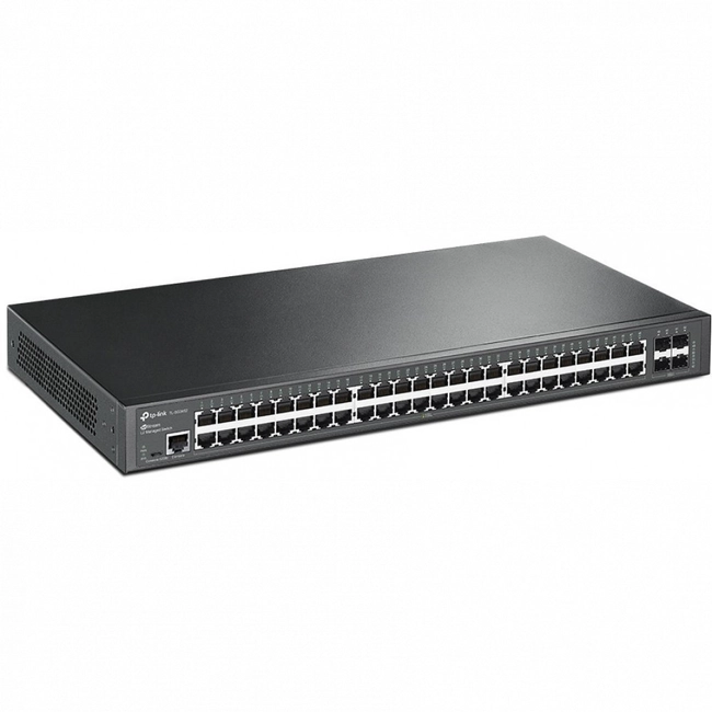 Коммутатор TP-Link JetStream TL-SG3452XP (1000 Base-TX (1000 мбит/с), 4 SFP порта)