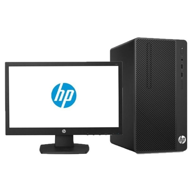 Настольный компьютерный комплект HP 290 G2 MT Bundle 9UF88ES (HP N246v, Core i3, 9100, 3.6 ГГц, 8, SDD, 128 ГБ, Windows 10 Pro)
