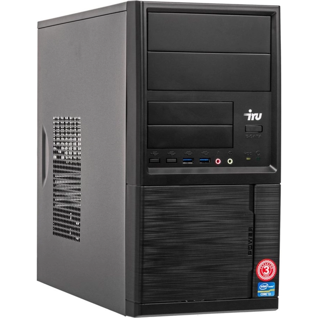 Персональный компьютер iRU Home 228 MT 1385624 (AMD A10, 9700, 3.5, 8 Гб, SSD)
