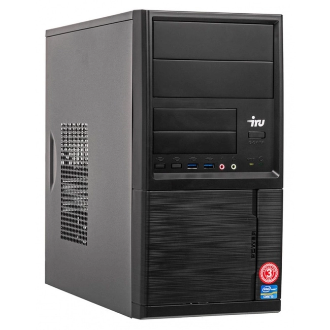 Персональный компьютер iRU 228 MT 1497698 (AMD A8, 9600, 3.1, 4 Гб, SSD, Windows 10 Pro)