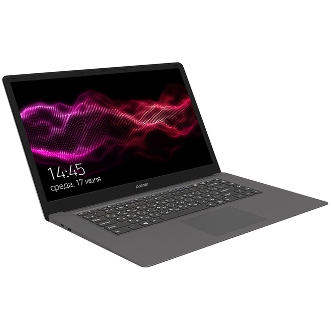 Ноутбук Digma EVE 15 C407 ES5054EW (15.6 ", FHD 1920x1080 (16:9), Celeron, 4 Гб, SSD)