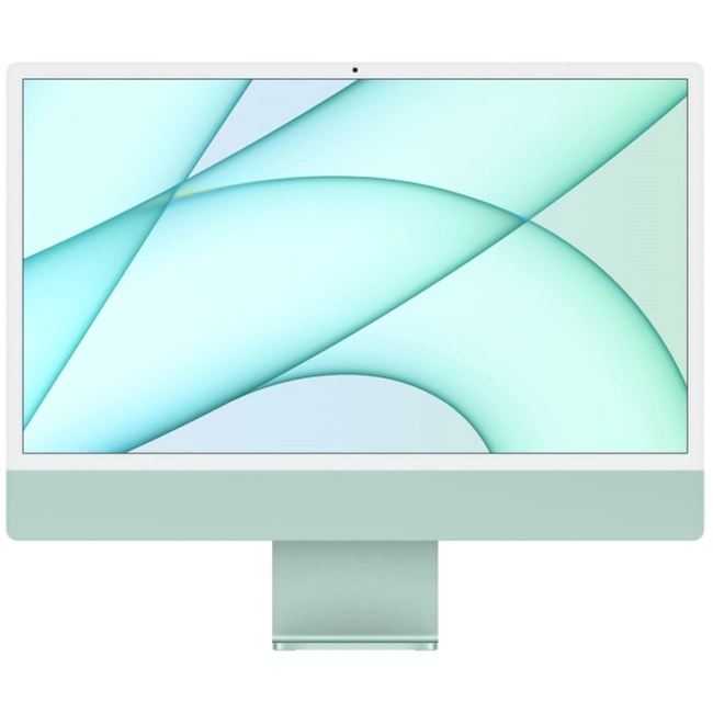 Моноблок Apple iMac 24 Retina 4.5K Green MJV83RU/A (23.5 ", Apple, Apple M1 series, M1, 3.2, 8 Гб, SSD, 256 Гб)