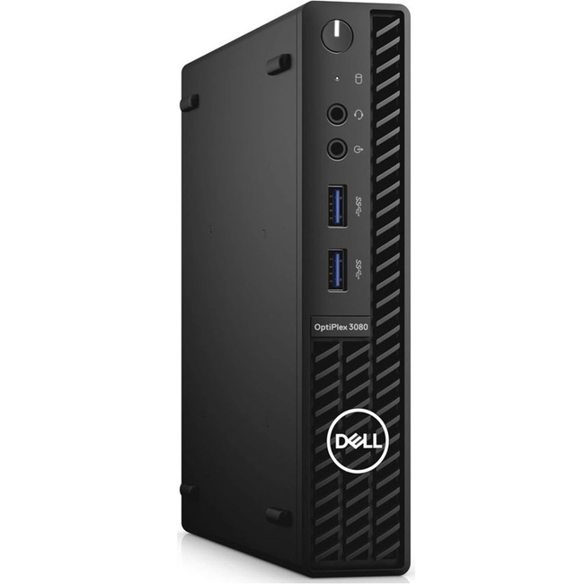 Персональный компьютер Dell Optiplex 3080 Micro 3080-9796 (Core i3, 10105T, 3, 8 Гб, SSD, Windows 10 Pro)