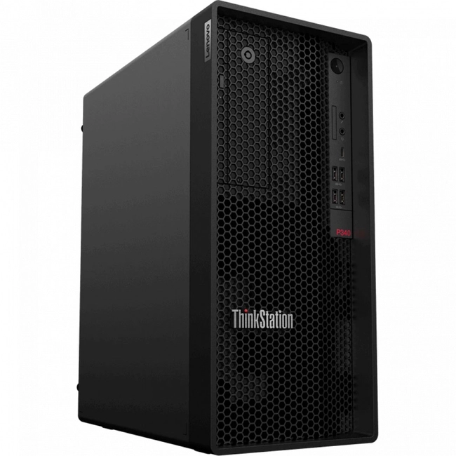 Персональный компьютер Lenovo ThinkStation P340 Tower 30DJS3PB00 (Core i7, 10700, 2.9, 16 Гб, SSD, Windows 10 Pro)