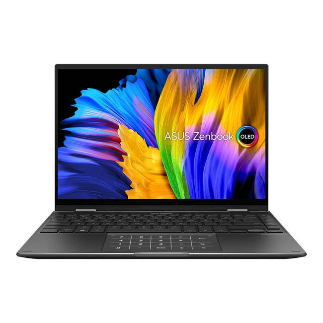 Ноутбук Asus ZenBook14 Flip OLED UN5401QA-KN219 90NB0V31-M00AL0 (14 ", WQXGA+ 3200x1800 (16:9), Ryzen 7, 16 Гб, SSD)