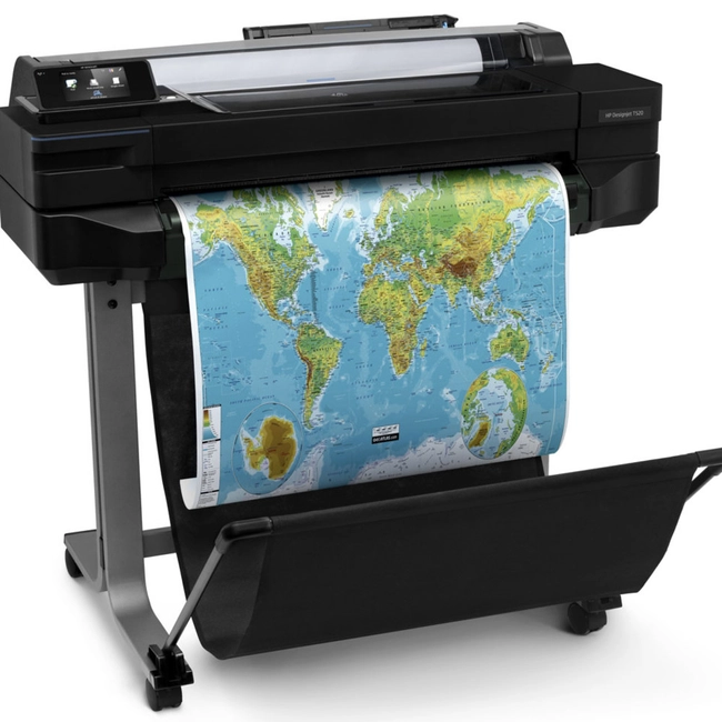 Купить Плоттер HP DesignJet T520 CQ893C (Цветной, Струйная, A0+ (36 ...