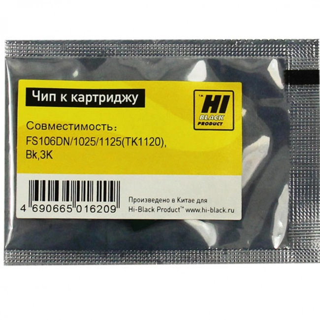 Опция для печатной техники Hi-Black TK-1120 Чип к картриджу Kyocera FS-1060DN/1025MFP/1125MFP 209088228