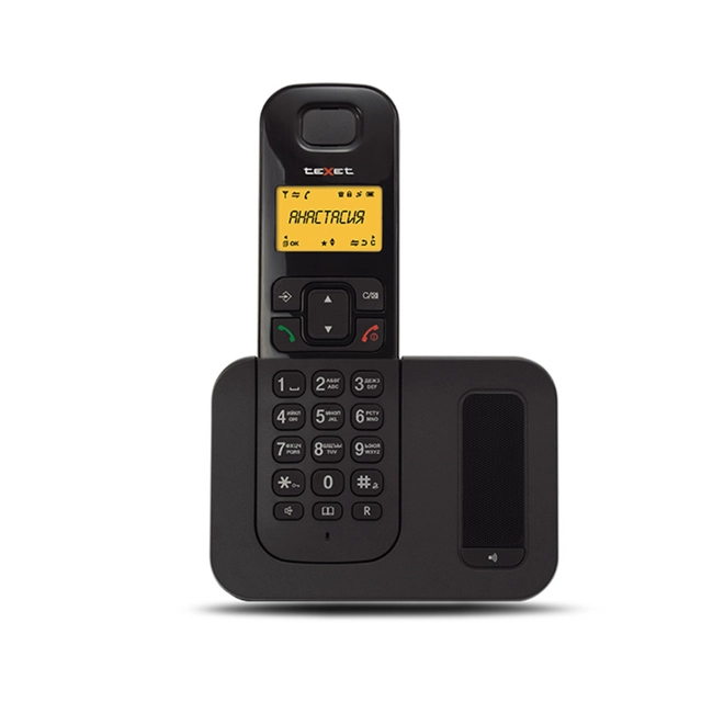 Аналоговый телефон TeXet TX-D6605А TX-D6605А (черный)