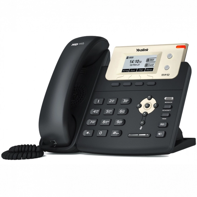IP Телефон Yealink SIP-T21P E2 (без БП) SIP-T21P E2_sale (Поддержка PoE)