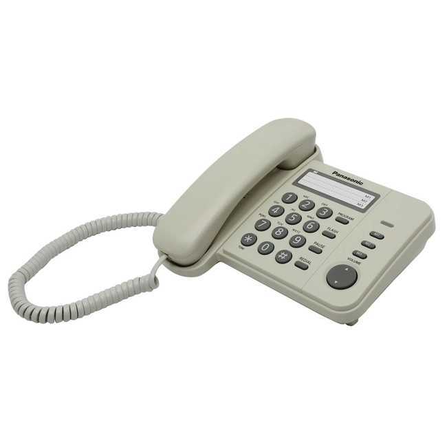 Аналоговый телефон Panasonic KX-TS2352RU White KX-TS2352RUW