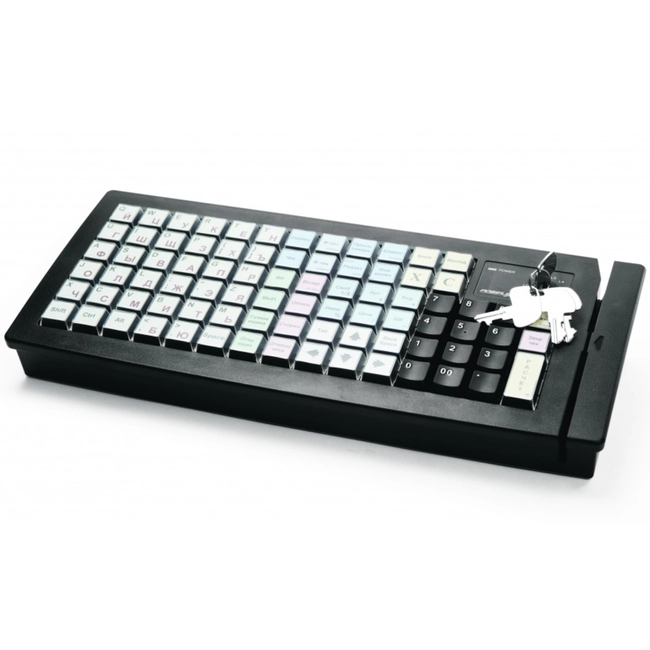 Опция к POS терминалам Posiflex Клавиатура программируемая KB-6600-B