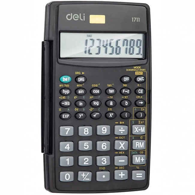 Калькулятор deli E1711
