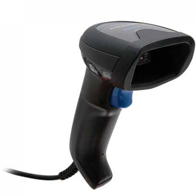 Сканер штрихкода Datalogic QD2590 QD2590-2D-USB (Ручной проводной, 2D, USB, Com (RS232), Черный)