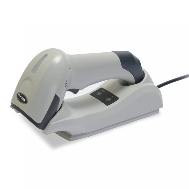 Сканер штрихкода Mertech CL-2310 BLE Dongle P2D USB White с настольной подставкой Cradle Mertech4560+4184 (Ручной беспроводной, 2D, USB-COM, USB-HID, Белый)