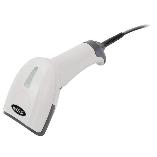 Сканер штрихкода Mertech 2310 HR P2D SUPERLEAD USB White Mertech4831 (Ручной проводной, 2D, USB-COM, USB-HID, Белый)