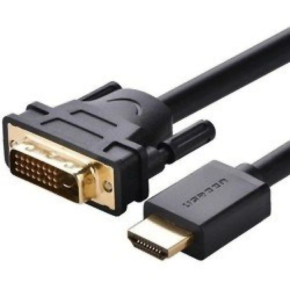 Hdmi кабель на пк. Кабель соединительный Ugreen HDMI - DVI-D, 2 М. Кабель Ugreen DVI-D-DVI-D 2м. Кабель DVI - HDMI 24m/19m 3м. Переходник HDMI-DVI-D 19m/25f.