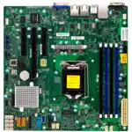 Сервер Supermicro CSE-813MFTQC-505CB/X11SSL-F SMR0103 (1U Rack, Xeon E3-1220 v6, 3000 МГц, 4, 8, 1 x 8 ГБ, LFF 3.5")