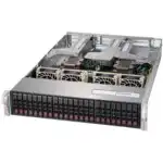 Сервер Supermicro SuperServer 2029U-E1CRT SYS-2029U-E1CRT 800754010 (2U Rack, Xeon Gold 6234, 3300 МГц, 8, 24.75, 12 x 32 ГБ, SFF 2.5")