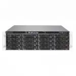Сервер Supermicro CSE-836BE1C-R1K03B 836BE6240 (3U Rack, Xeon Gold 6240, 2600 МГц, 18, 24.75, 1 x 64 ГБ, SFF + LFF  2.5" + 3.5")