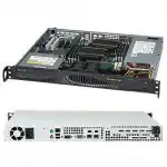Сервер Supermicro CSE-512F-350B/MBD-A2SDI-8C+ 512F-A2SDI8C (1U Rack, Atom C3758, 2200 МГц, 8, 16, 1 x 32 ГБ, SFF + LFF  2.5" + 3.5", 2x 960  ГБ)