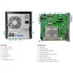Сервер HPE ProLiant MicroServer Gen10 P03698-421 (Tower, Opteron X3421, 2100 МГц, 4, 2, 1 x 8 ГБ, LFF 3.5")