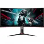 Монитор AOC CU34G2X (34 ", VA, WQHD 3440x1440 (21:9), 144 Гц)