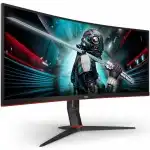 Монитор AOC CU34G2X (34 ", VA, WQHD 3440x1440 (21:9), 144 Гц)