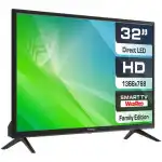 Телевизор Prestigio LED LCD TV PTV32SS06Z_CIS_BK (32 ", Черный)