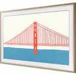 Опция к телевизору Samsung Дополнительная рамка для The Frame 65" 2021 (древесный) VG-SCFA65TKBRU