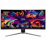 Монитор MSI MAG 341CQP 9S6-3DD04T-010 (34.18 ", OLED, WQHD 3440x1440 (21:9), 175 Гц)