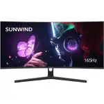 Монитор SunWind SM-34QV401 SM34VG01 (34 ", VA, WQHD 3440x1440 (21:9), 165 Гц)