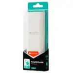Внешний аккумулятор (Power Bank) Canyon Power bank 10000mAh Li-poly battery CNE-CPB010W (10000 мАч, Белый)