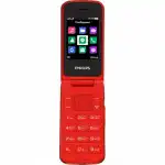 Мобильный телефон Philips Xenium E255 красный E255 R