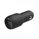 Belkin Car Charger 24W Dual USB-A CCE001BT1MBK (24)