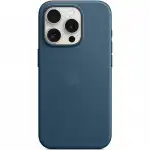 Аксессуары для смартфона Apple Чехол для iPhone 15 Pro FineWoven Case with MagSafe - Pacific Blue MT4Q3ZM/A