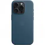 Аксессуары для смартфона Apple Чехол для iPhone 15 Pro FineWoven Case with MagSafe - Pacific Blue MT4Q3ZM/A