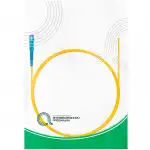 Оптический патч-корд АЗОП SM-9/125-0.9мм-1.5 м