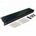 Патч-панель LANMASTER TWT-PP24STP (24 порта, STP, Cat. 5e)