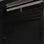Серверный шкаф Hyperline Шкаф серверный напольный 47U 800x1000мм пер.дв.перфор. задн.дв.перфор. 2 бок.пан. 800кг черный 910мм DR-TTB-D-47U-RAL9004