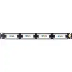 Патч-панель SHIP P197-24, 24 Порта, 1U, Cat.5е, UTP. (24 порта, UTP, Cat. 5)