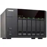 Дисковая системы хранения данных СХД Qnap Сетевой RAID-накопитель, 6 отсеков для HDD, HDMI-порт. Intel Celeron J1800 2,41 ГГц , 1ГБ. TS-651 (Tower, Tower)