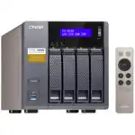 Дисковая системы хранения данных СХД Qnap Сетевой RAID-накопитель, 4 отсека для HDD, HDMI-порт. Четырехъядерный Intel Celeron N3150 1,6 ГГц TS-453A-4G (Tower, Tower)
